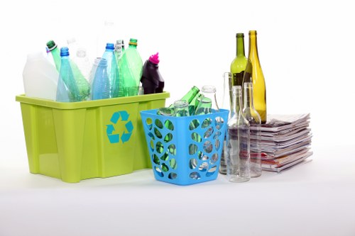 Skip delivery and placement in a Kensington location
