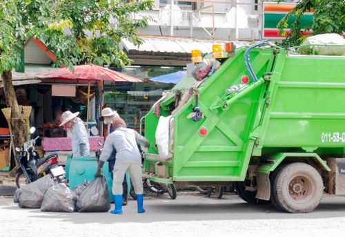 Eco-friendly muck away practices in action in Kensington