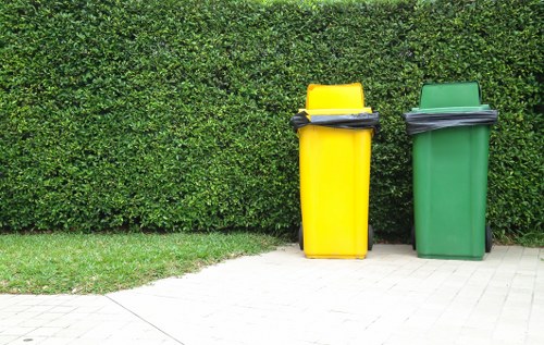 Recycling materials from a demolition project