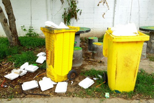 Recycling and sorting demolition materials on-site